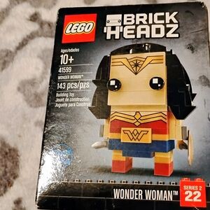 Lego Black and Blue Box with DC Logo